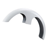 Custom Chrome Primer Gray 30" Wheel Wrap 6.5" Wide Front Fender Fit For Harley Touring 97-13