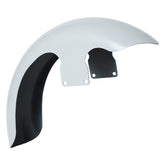 Custom Chrome Primer Gray 21" Wheel Wrap 5.5" Wide Front Fender Fit For Harley Touring 97-13