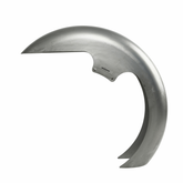 Custom Chrome 26" Wrap 6" Wide Front Fender Raw Steel Fits Harley Touring 14-UP/ Softail 86-17
