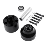 Custom Chrome Single Disc Front Wheel Hub Fit For Harley Touring Road King Glide Non-ABS 08-Up