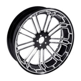 Custom Chrome 18" 3.5" Billet Rear Wheel Rim Fits For Harley Touring Glide 08-24 Non ABS Black