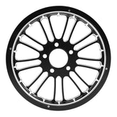 Custom Chrome Rear Wheel Belt Pulley 9 SPOT Sprocket Fits For Harley Touring 2008-2024 non ABS