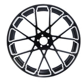 Custom Chrome 18 3.5" Prism Black Anodized Front Wheel Rim Fits For Harley Touring Glide 2008-2024