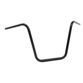 Santee 1" Ape Hanger Handlebar 16 - rise 34.5 width 8 - center Matte BlackFit For Harley