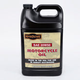 Motor Factory One Gallon 20W50 Motorcycle Oil 6-1 Gallon/Case