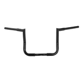 Santee 12" Rise Handlebar 1.25"Ape Hanger Bar Fit For Harley Touring FLHT 1982-up Gloss Black Chrome