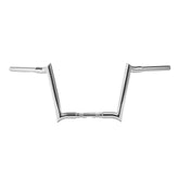 Santee 1.25" Ape Hangers 12" Rise Handlebar Fits For Harley Softail Sportster XL Chrome Gloss Black