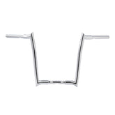 Santee 1.25" Ape Hangers 17" Rise Handlebar Fits For Harley Softail Sportster XL Chrome Gloss Black