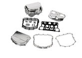Custome Chrome Panhead Valve Rocker Boxes Top Covers Chrome Fit For Twin Cam models 1999-2014
