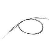 Custom Chrome 200cm Black Vinyl Throttle+Idle Cables Fit For Harley Sportster XL883 1200 02-14