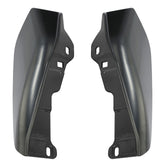 Custom Chrome Pair Mid-Frame Air Deflectors Unpainted Fit For Harley Touring Road King 2009-up