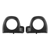 Custom Chrome Pair Lower Fairing Speaker Pods Unpainted Fit For Harley Touring 14-up Primered