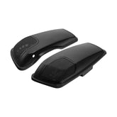 Custom Chrome 5"x7" Saddlebag Lid Speaker Grills Unpainted Fit For Harley Touring 14+ Primered