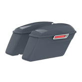 HR3 Gunship Gray Hard Saddlebags Harley Hard Bags ( Regular) For 14-23 Harley Touring