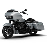 HR3 Barracuda Silver Denim Complete Body Fairing Kit For Harley CVO Road Glide FLTRXSE 15-23