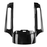 HR3 Black Tempest CVO STYLE Rear Fender Filler Panel FOR Harley Touring 2014-2023