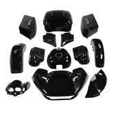 HR3 Vivid Black Complete Body Fairing Kit For Harley Road Glide Limited FLTRK 15-23