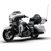 HR3 Silver / Black Honeycomb Fade Complete Body Fairing Kit For Harley Ultra Limited FLHTK 14-23