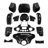 HR3 Vivid Black Ultra Limited Complete Body Fairing Kit For Harley Ultra Limited FLHTK 14-23