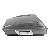 HR3 Dark Platinum Pinstripe 5.5" Razor Style Touring Trunk Luggage For 14-24 Touring