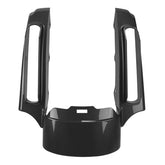 HR3 Dark Alloy / Black Denim CVO STYLE Rear Fender Filler Panel FOR Harley Touring 2014-2023