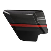 HR3 Dark Alloy / Black Denim Side Covers 2018 CVO STREET GLIDE (FLHXSE )