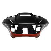 HR3 Sunset Orange / Sunset Black Fade Outer Shark Fairing & Inner Fairing Set 2021 CVO ROAD GLIDE (FLTRXSE)