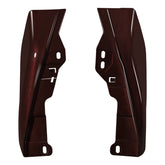 HR3 Midnight Crimson Mid Frame Air Heat Deflectors For Harley Touring and Trike Models 09-24