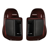 HR3 Midnight Crimson Vented Lower Fairing Kit For Harley Touring models 2014-2024