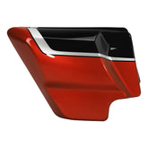 HR3 Sunset Orange / Sunset Black Fade Side Covers 2021 CVO ROAD GLIDE (FLTRXSE)