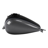 HR3 Gauntlet Gray Metallic / Vivid Black Fuel Gas Tank For 2008-2023 Harley Touring Models