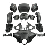 HR3 Charcoal Denim / Black Denim Complete Body Fairing Kit For Harley Ultra Limited FLHTK 14-23