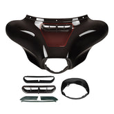 HR3 Black Forest & Wineberry Outer Batwing Fairing Cowl Upper CVO Street Glide(FLHXSE)2019