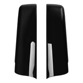 HR3 Sunset Orange / Sunset Black Fade Saddlebag Filler Strips For Harley Touring Models 14-24