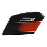 HR3 Sunset Orange / Sunset Black Fade Hard Saddlebags (Regular) For 14-23 Harley Touring