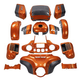 HR3 Amber Whiskey / Charcoal Pearl Complete Body Fairing Kit For Harley Ultra Limited FLHTK 14-23