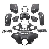 HR3 Gauntlet Gray Metallic Complete Body Fairing Kit For Harley Street Glide Special FLHXS 14-23