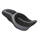 C.C. RIDER Touring Seat 2 up Seat Driver Passenger Seat For Harley Touring Street Glide Road Glide Electra Glide, 2008-2023