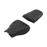C.C. RIDER CBR600RR Two Piece Seat Black Diamond For Honda CBR600RR, 2007-2025