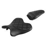 C.C. RIDER YZF R1 Front And Rear Seat For YAMAHA YZFR1 Black Diamond Stitching, 2015-2024