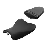 C.C. RIDER GSX-R1000 Front And Rear Seat Fit For SUZUKI GSXR1000 All Black, 2007, 2008