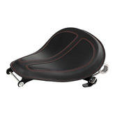 C.C. RIDER Sportster Seat Solo Spring Seat Torsion Type Motorcycle Solo Seat Iron 883 Iron 1200 Bobber Seat Chopper Seat, Red, 2004-2024
