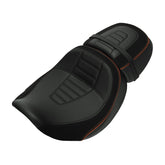 C.C. RIDER Touring Seat Two Piece 2 Up Seat Driver Solo Seat Passenger Seat Alcantara Leather For CVO Street Glide CVO Road Glide, 2023-2025