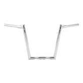 Jmamer 1-1/4" Diablo Handlebar Fit For Harley Springers 13 - Rise 1" Clamp Chrome