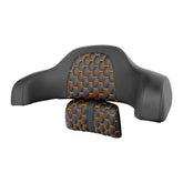 C.C.RIDER Indian Chieftain Passenger Backrest Pad King Touring Trunk Backrest, 2014-2025
