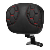 C.C. RIDERR Racing Style Rider Backrest Driver Backrest Pad For Harley Touring Road Glide CVO Street Glide Electra Glide Road King, 2009-2023