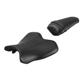 C.C. RIDER YZF R1 Front And Rear Seat For YAMAHA YZFR1 Black Carbon Fiber Stitching, 2015-2024