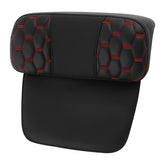 C.C. RIDER Razor Chopped Pack Trunk Backrest Passenger Backrest Pad For Harley Touring CVO Road King Road Glide Electra Glide, 1997-2013