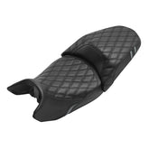 C.C. RIDER BMW R1300GS Seat Rider Passenger Seat Pillion Cushion Black Lattice For BMW R1300GS, 2023-2025