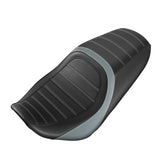 C.C. RIDER Touring Seat One Piece 2 Up Seat Driver Passenger Seat Black Carbon Fiber Stitching For Street Glide Road Glide, 2023-2025